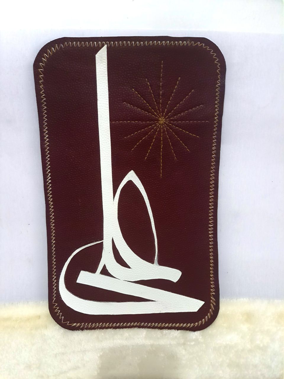   تابلو چرمی دست دوز